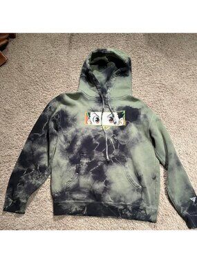 HUNTER X HUNTER TIE DYE HOODIEGreen and black...